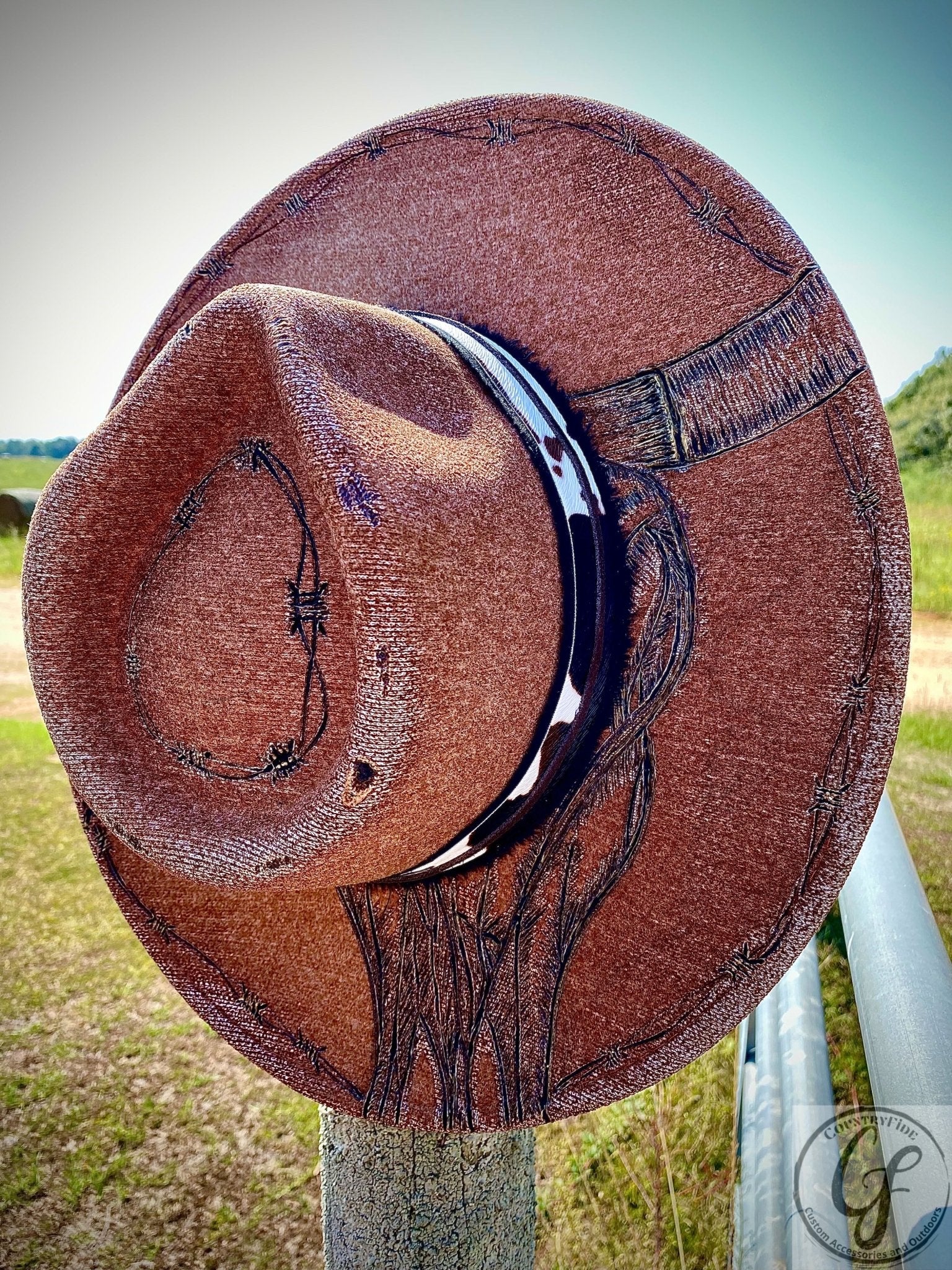 TAKE NO BULL FEDORA - CountryFide Custom Accessories and Outdoors