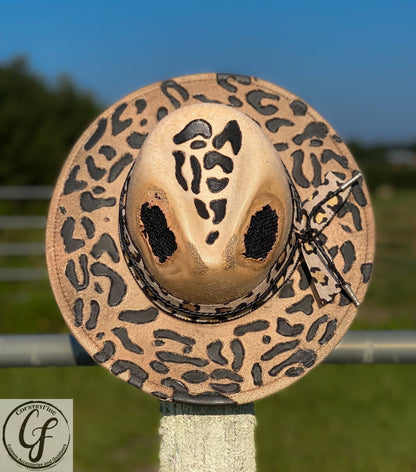 WILD LEOPARD FEDORA - CountryFide Custom Accessories and Outdoors