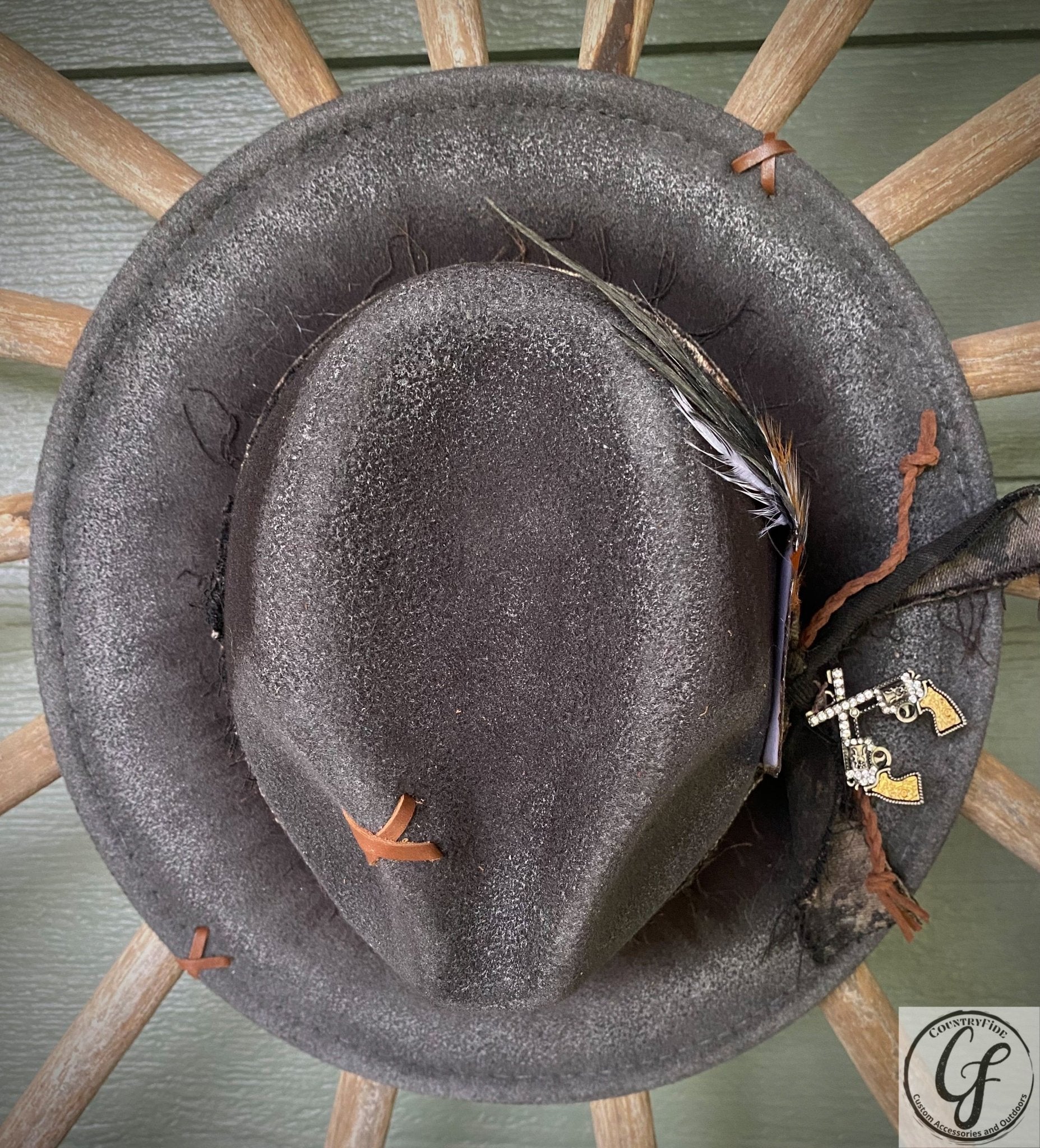 WILD WEST FEDORA - CountryFide Custom Accessories and Outdoors