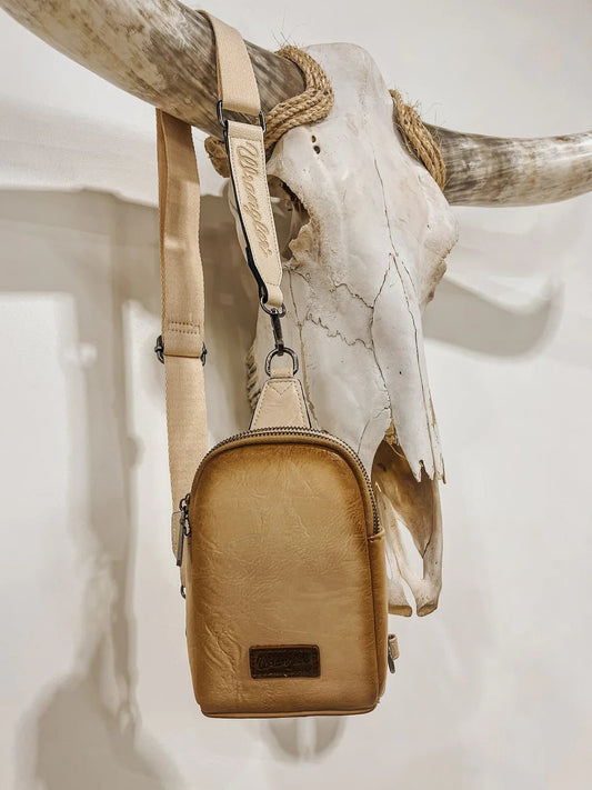 Wrangler Sling Bag: Cream - CountryFide Custom Accessories and Outdoors